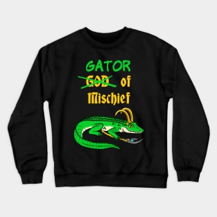 Gator of Mischief Crewneck Sweatshirt